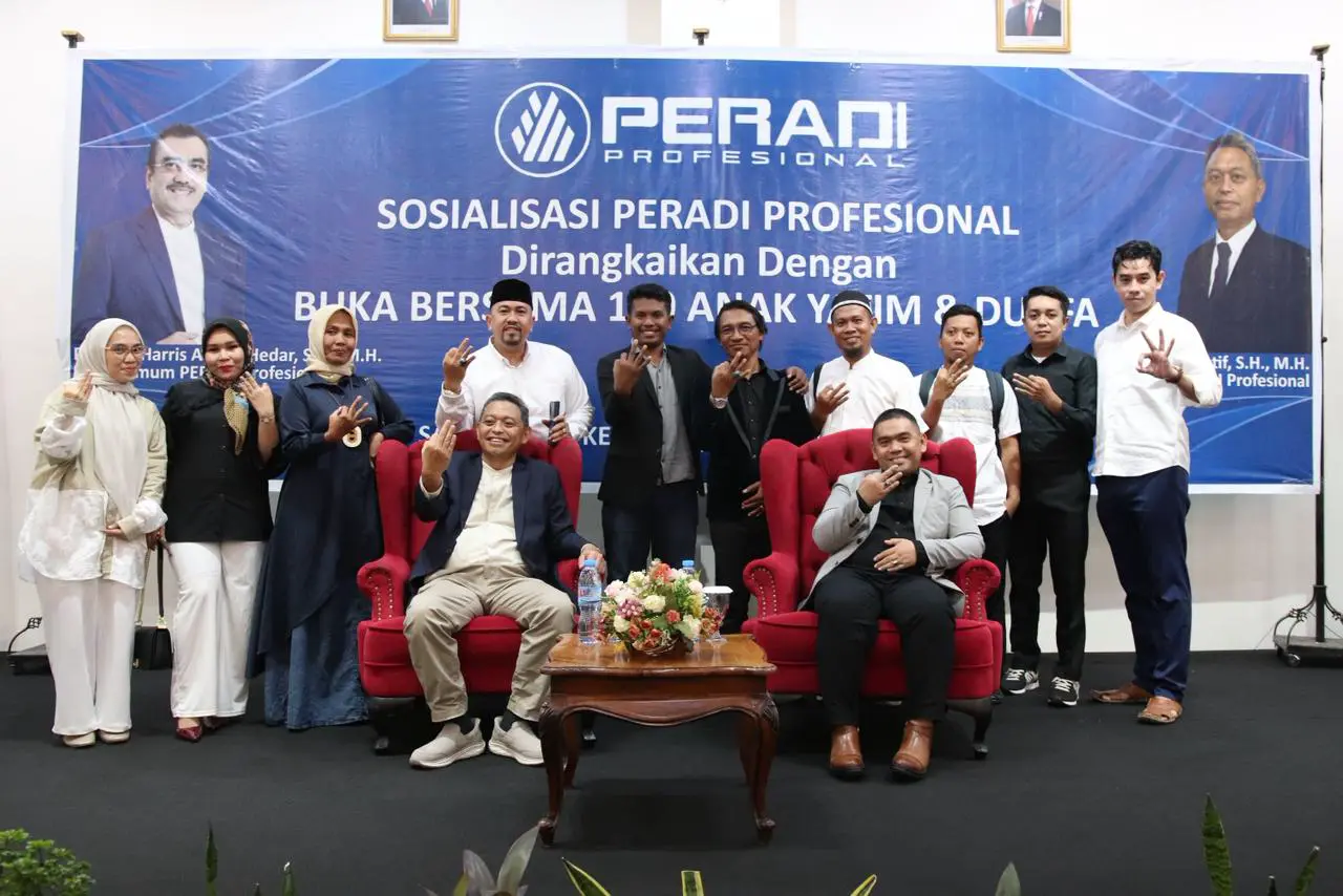 Penyampaian Informasi Kegiatan dan Publikasi Resmi PERADI NTB